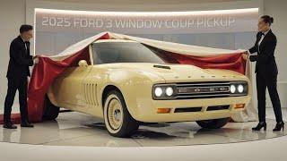 2025 Ford 3-Window Coupe Pickup: A Retro-Modern Masterpiece | CarBeast