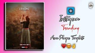 New Instagram Size Trending Avee Player Template |How to use Avee Player Tutorial |New Video Editing