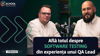 Află totul despre  Testarea Software (Manuală) | Podcast Raul Riti (QA Lead) | #ITSchool