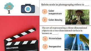 Vocabulary Quiz - Photography | Advanced English Vocablulary for all grades | Test your vocabulary