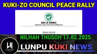 KUKI-ZO COUNCIL RALLY BOLNA A ZOMI COUNCIL PANGLOU DING .....