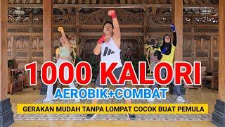 BAKAR 1000 KALORI SENAM AEROBIK COMBAT COCOK UNTUK PEMULA