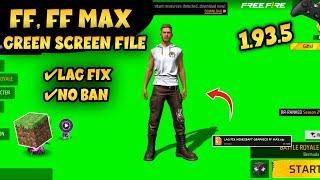 GREENSCREEN LAG FIX NEW UPDATE (1.93.5) FREE FIRE , FREE FIRE MAX || LOW GRAPHICS