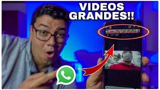 Como Enviar VIDEOS Pesados Por WHATSAPP SIN que Pierdan CALIDAD [Todas las Alternativas] 