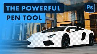 Master the Pen Tool QUICKLY! Photoshop Tutorial