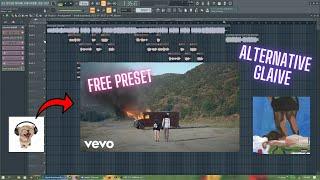 how to make an alternative glaive song (free preset) "minnesota" tutorial
