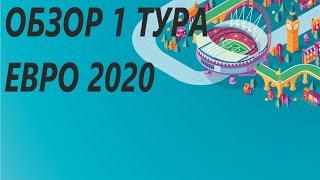 1 тур Евро 2021. Обзор всех матчей!