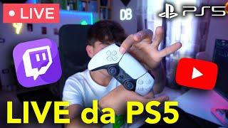 Come FARE LIVE streaming da PS5 | Twitch & Youtube