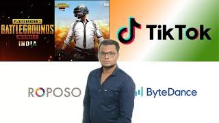 Will pubg relaunch in March? , Tiktok roposo deal ,