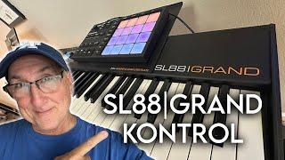 STUDIOLOGIC SL88|GRAND KONTROL? How I Made My Own 88-Note Dream Setup | NI SL88|Grand Update