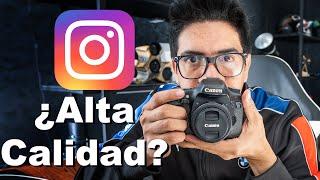 Sube tu CALIDAD DE FOTOS EN INSTAGRAM con estos simples pasos