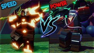 SPEED VS POWER *BEST WARRIOR SKILL* IN GHASTLY HARBOR DUNGEON QUEST ROBLOX