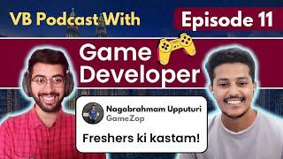 Interview with Game Developer in Telugu | Game Development Roadmap | VB Podcast Ep 11