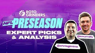 EVERYTHING YOU NEED for #NFL #DFS Preseason #Picks (8/8/24)