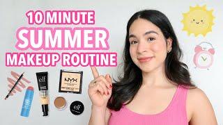 MY SUMMER MAKEUP ROUTINE *quick, easy, affordable products* | Jessica Melgoza