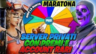 REGALO SKIN e PASS GRATIS SERVER PRIVATI!  ACCOUNT RARI PER I SUB E DONATORI! Live Fortnite ITA