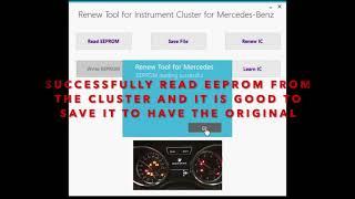 Mercedes W166   Instrument Cluster Renew