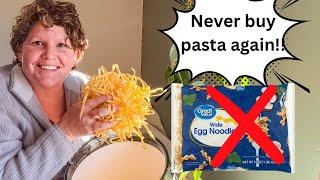 Make Your Own Pasta! Never Buy Pasta Again!!