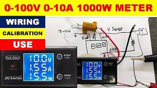{589} Deek-Robot BL-02 100V DC 10A Volt Ampere Current Power meter