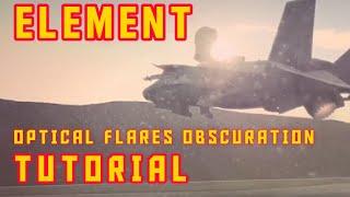 Element 3D - Optical Flares Obscuration Tutorial