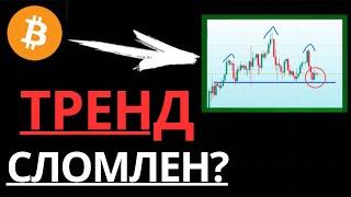 ️БИТКОИН - 100K ТРЕНД СЛОМЛЕН??? ИЛИ НЕТ? | Прогноз | Сегодня | Криптовалюта