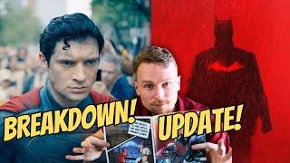 SUPERMAN Teaser Trailer Breakdown! BATMAN 2 Small Updates! SPIDERVERSE confirms directors!