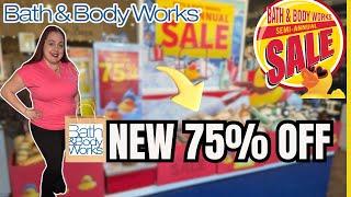 BATH & BODY WORKS| NEW SPRING COLLECTION IS HERE| SAS 75% OFF