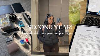 My First Week as a Second year at TMU (2024) | new year, long days, busy schedule