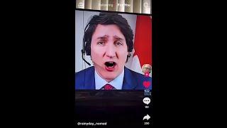 Justin Trudeau gets burn live on tv, it's super effective