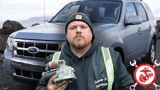 Mobile Mechanic Work Day [2009 Ford Escape 3.0 Starter Replacement]