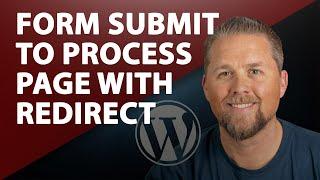 Create a Form Plugin that submits to a process page with redirect