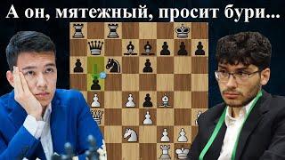 А.Фирузджа - Н.Абдусатторов  Superbet Romania Chess Classic 2024. Шахматы