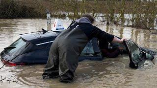 Emergency Rescue & Fails!! || UK Flooding || Vehicles vs Floods compilation || #148