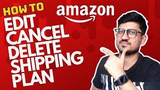 How to Edit Cancel And Delete An Existing Shipping Template on Amazon Seller Central