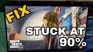 GTA 5 Stuck on Loading Screen 90%  Fix  PS4