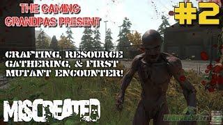 Miscreated #2 (Co-op Multiplayer) - Crafting, Resource Gathering, & First Mutant Encounter!