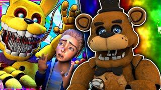 Freddy Reacts To FNAF - INTO THE PIT SONG LYRIC VIDEO - Dawko & DHeusta!