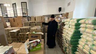 Харьковская епархия приняла 43 тонны помощи от Предстоятеля УПЦ и фонда Вадима Новинского
