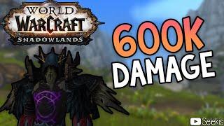 600k DMG! - Gebrechen Hexenmeister | WoW PvP Shadowlands 9.0.1. • Deutsch