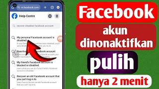 Bagaimana memulihkan akun Facebook yang dinonaktifkan pada (2024) (pembaruan terbaru)