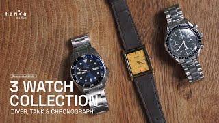 3 WATCH COLLECTION! DIVER, TANK & CHRONOGRAPH | Warehouse Highlight