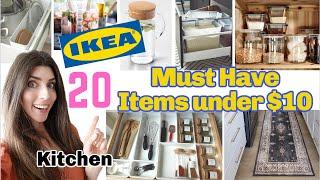 20 IKEA Must Have Items Under $10 / TOP Kitchen Organization & Decor at IKEA 2021