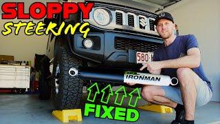 SLOPPY STEERING *FIXED* Suzuki Jimny Steering Damper Upgrade | How To Fix Suzuki Jimny BAD Handling