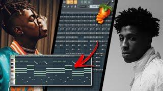 How to Make Hard Aggressive Beats for Youngboy & Jaydayoungan | FL Studio