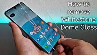 How To Remove Whitestone Dome Glass From Galaxy S20 Ultra