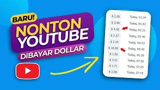 Tanpa Install Aplikasi! Nonton Youtube Dibayar Dollar - Cara Menghasilkan Uang Dari Internet