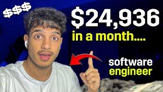 How I made $24,956 Coding in April - SaaS, freelancing, software engineer