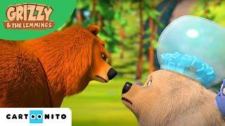 Гризи и лемингите | Полярна мечка в гората?! | Cartoonito