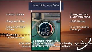 Your data, your way. IS10 NMEA 2000 Digital Touch Screen Gauge