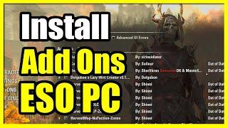 How to Install Add Ons with Minion on Elder Scrolls Online PC (Easy Tutorial)